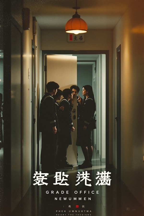 《年级部的秘密》校园电视剧海报